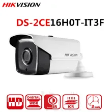 Hikvision 5MP TVI/AHD/CVI/CVBS 4 в 1 Аналоговый пуля Камера DS-2CE16H0T-IT3F 5 мегапикселя с высоким уровнем производительности EXIR CCTV Камера Системы