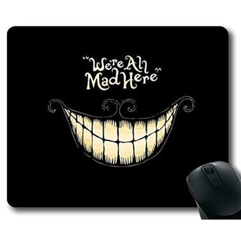 

Mouse Pads We're All Mad Here Design Regular Computer Mouse Pad(8.27*10.24inch)