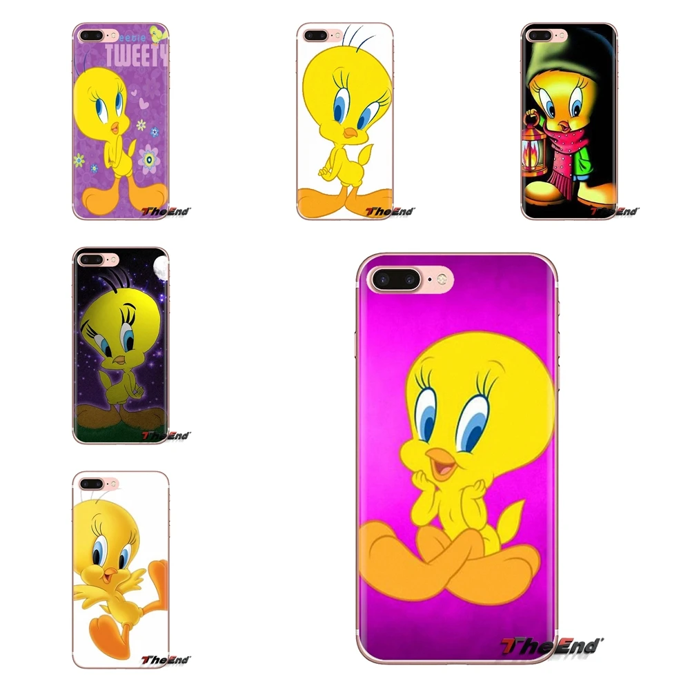 Мультяшная птичка Твити looney tunes чехлы для телефонов LG Spirit Motorola Moto X4 E4 E5 G5 G5S G6 Z Z2 Z3 G2