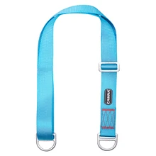 Портативный ремень безопасности осенний защитный ремень с d-образным кольцом в конце персональное защитное оборудование безопасности скалолазание жгут