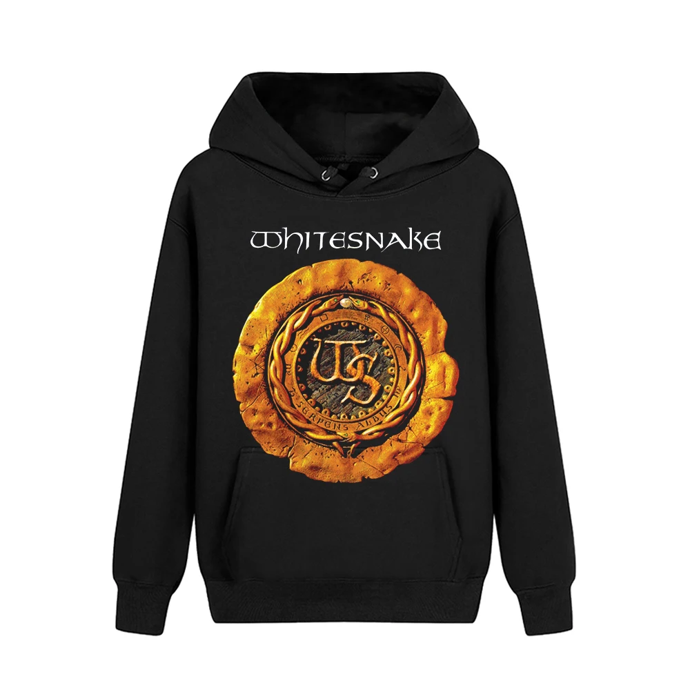 5 5 видов конструкций Винтаж Whitesnake Band пуловер со змеиным рисунком Толстовка Рок рокер красивое мягкое теплое тяжелое толстовка с металлическии заклепками sudadera в стиле «панк» из флиса - Цвет: 5