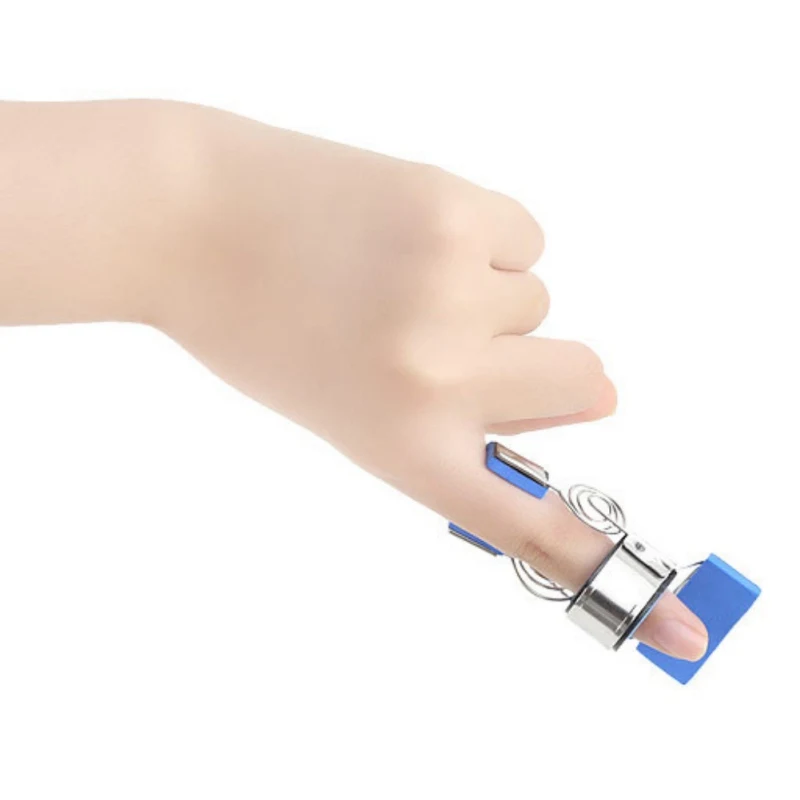 Палец суставов обучение шина Ортез пальцы выпрямитель контрактуры спазм костяшки восстановление реабилитационные упражнения