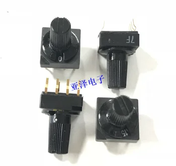 

2PCS Code switch 16-position 0-F rotary dial switch 4: 1 with cap SC-1110W-9