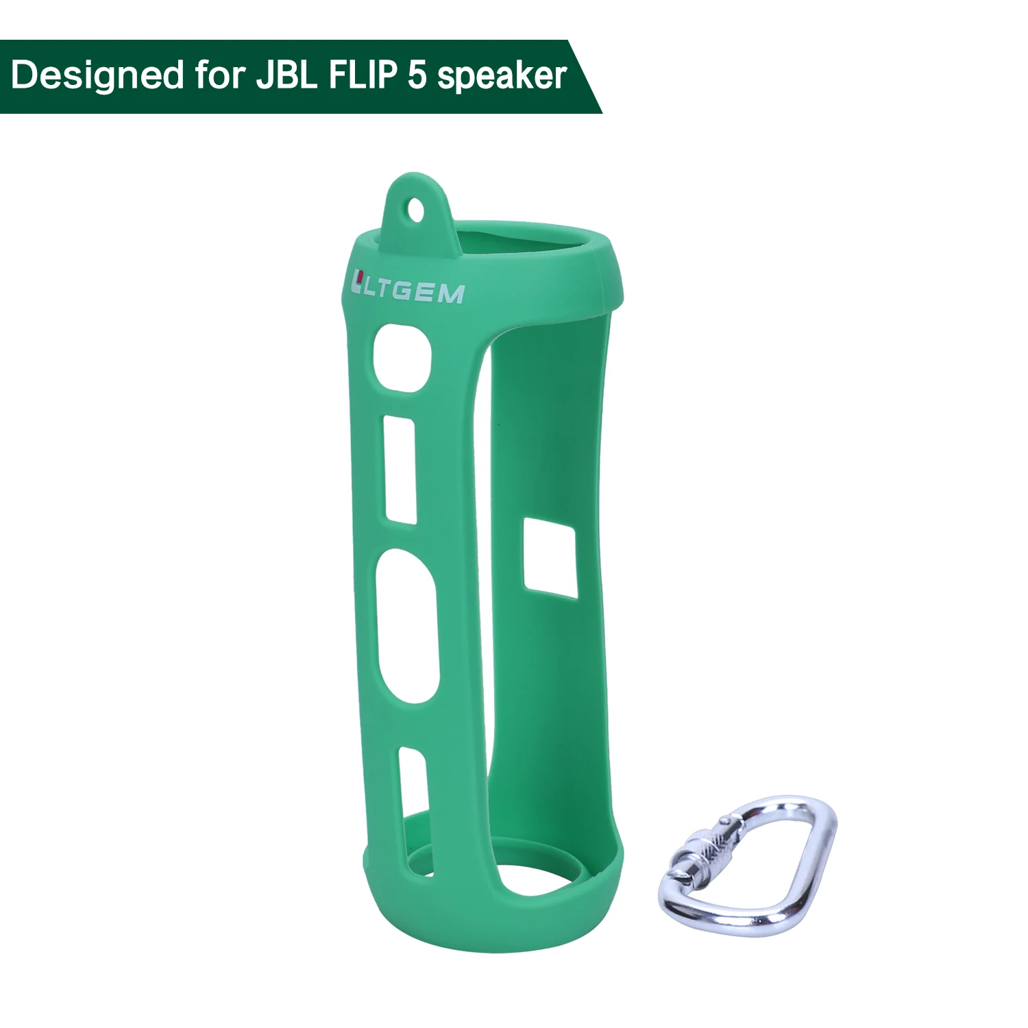 LTGEM силиконовый чехол для JBL Flip 5 водонепроницаемый портативный Bluetooth динамик