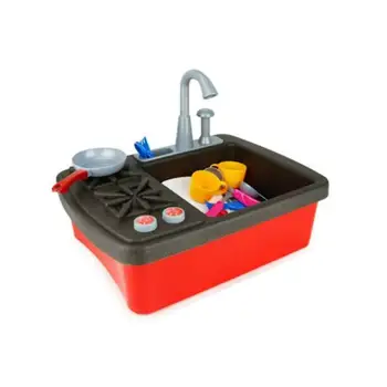 

Kids Wash-up Kitchen Dish Cleaning Set Sink Splash Simulation Pretend Play Children's Dishwashing Toys Kitchen Toy Set