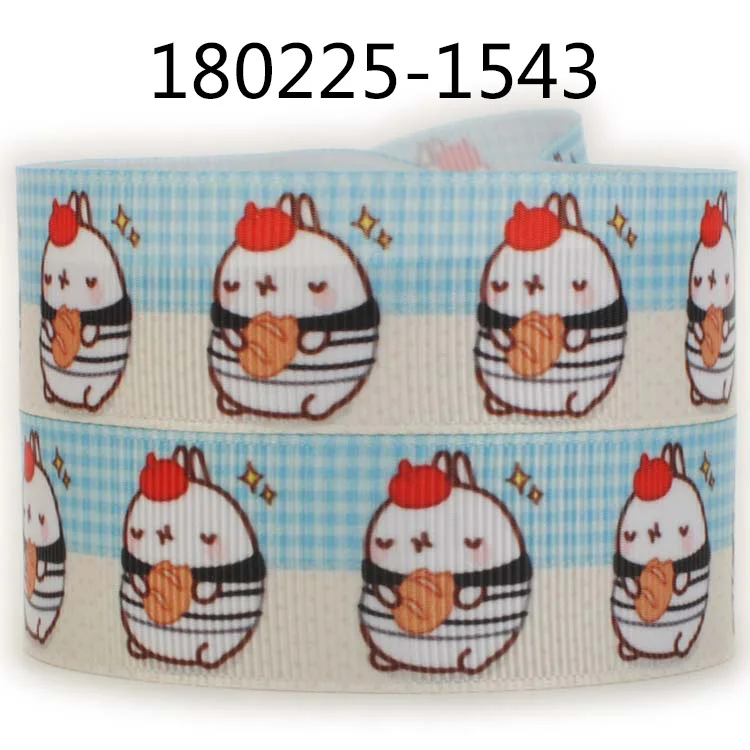 50 ярдов Японский мультфильм Sumikko гураши ленты Печатные grosgrain ленты 00 - Цвет: 180225-1543