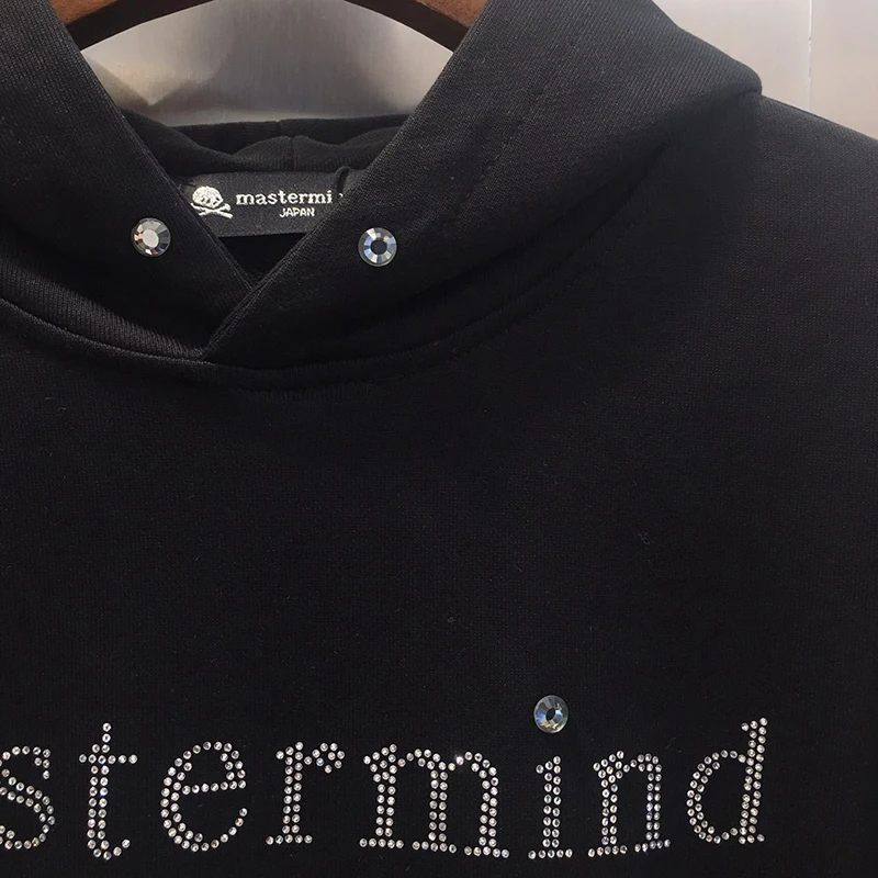 2019FW 1:1 лучшее качество бриллианты Mastermind японские толстовки для мужчин и женщин негабаритных с принтом черепа MMJ толстовки с капюшоном толстовки для мужчин