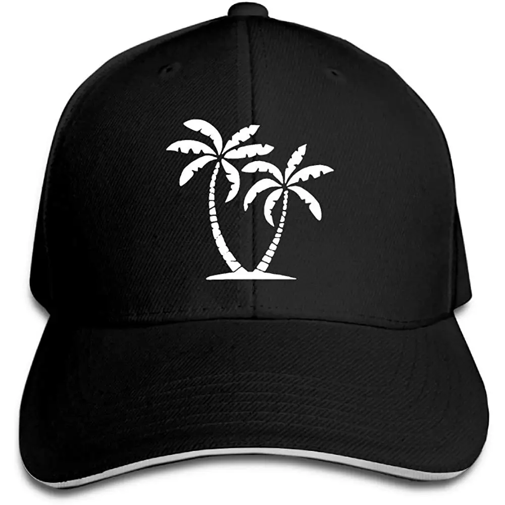 Для мужчин Wo Для мужчин s пользовательские L пальмы для гольфа шляпа Регулируемый простой Бейсбол Кепки