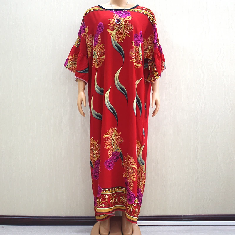 multicolor maxi dress