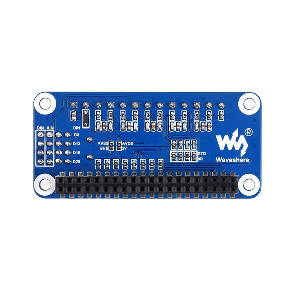 Waveshare High-Precision AD HAT For Raspberry Pi and Jetson Nano, ADS1263 10-Ch 32-Bit ADC hp latex printhead