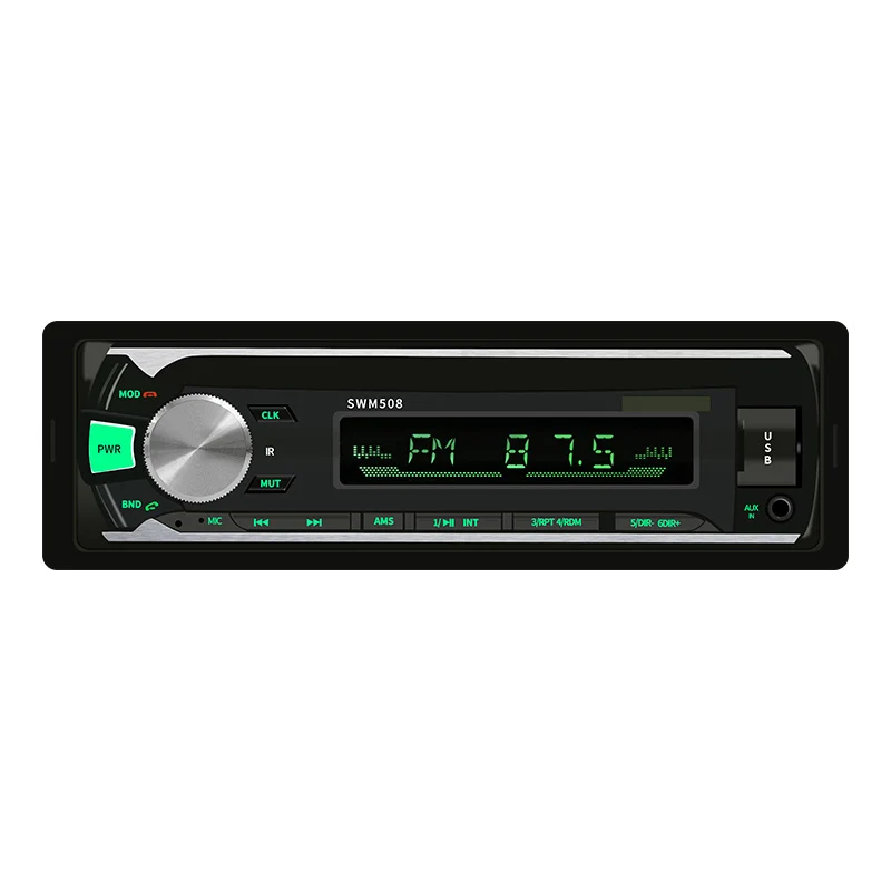 12V Car tuner Stereo bluetooth FM Radio MP3 Audio Player Phone USB/SD MMC Port Car radio bluetooth tuner In-Dash 1 DIN