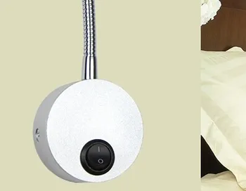 

20pcs New Led Spot Lamps 3w Led Bedroom Bedside Light Direction Adjustable Reading Lamp Home Lighting 3 Years Warranty Time