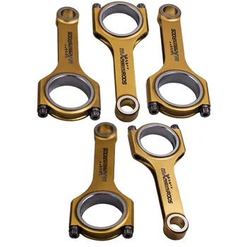 

Titanizing Conneting Rods For Audi 80 8C, B4 Saloon Estate 2.2 L H Beam Conrods TUV Certification 4340 EN24 Floating Crankshaft
