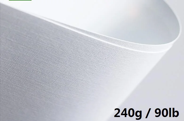  20pcs Textured Cardstock Off White Thick Art Paper Card For Invitation Wedding Cardmaking 230g 85lb - 4000526380439