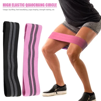 

Hip Circle Anti-slip Resistance Band Yoga Pilates Fitness Butt Lift Pull Rope Multi-function Equipment for Exercise
