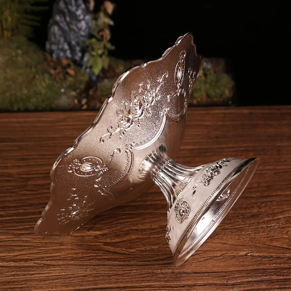 Nordic-Style-Snack-Plate-Zinc-Alloy-Fruit-Bowl-European-Style-Washable-Wedding-Gift-Snack-Tray.jpg Északi Stílusú Snack Tányér Cink Ötvözet Gyümölcs Tál Európai Mosható Esküvői Ajándék Tálca - Image 3