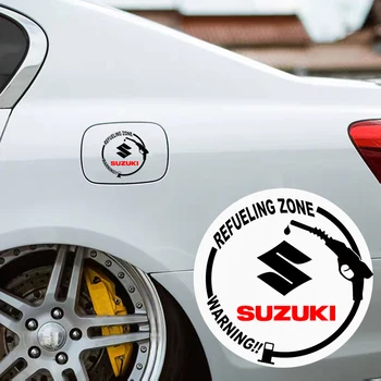 

Car Styling Waterproof Tank Body Stickers Car Fuel Tank Cap Sticker For Suzuki jimny SWIFT VITARA SX4 car styling accessories