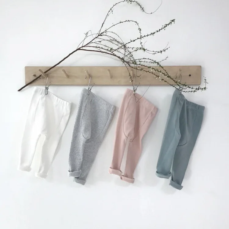 Baby Clothing Set cheap Baby Boy Girl Clothes Set Autumn Cotton Casual Solid Long Sleeve Tops+Pants for 0-24M Nightwear Baby Sleepwear Baby Boy Clothes warm Baby Clothing Set