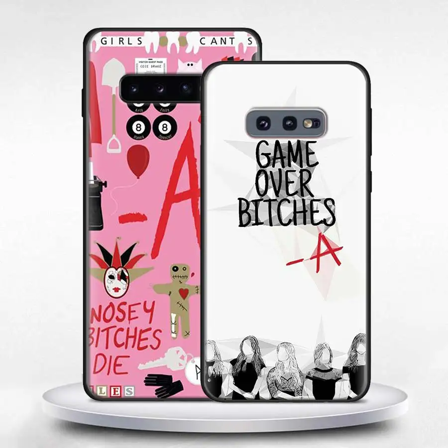 Чехол Pretty Little Liars чехол для Samsung Galaxy S10 S20 S7 S8 S9 S10e Lite Note 8 9 10 Plus 20 Ultra 5G черный