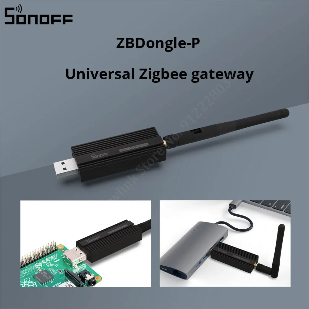 SONOFF ZB Dongle-P/ ZB Dongle-E USB Dongle Plus Zigbee 3.0 Wireless Zigbee Gateway Analyzer ZHA 2MQTT USB Stick Capture