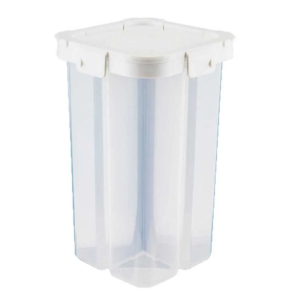 30# прозрачные банки кухонные пластиковые запечатанные банки коробка для хранения продуктов для круп зерна бак для хранения закусок сухие товары банки с крышкой