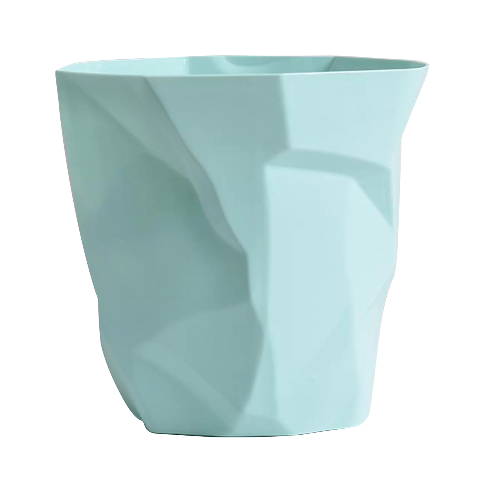 Trash Can Paper Waste Rubbish Wastebasket Irregular Room Dustbin Waste Bin Without Lid for Home Kitchen Office 6L Trash Can Paper Waste Rubbish Wastebasket Irregular Room Dustbin Waste Bin Without Lid for Home Kitchen Office 6L