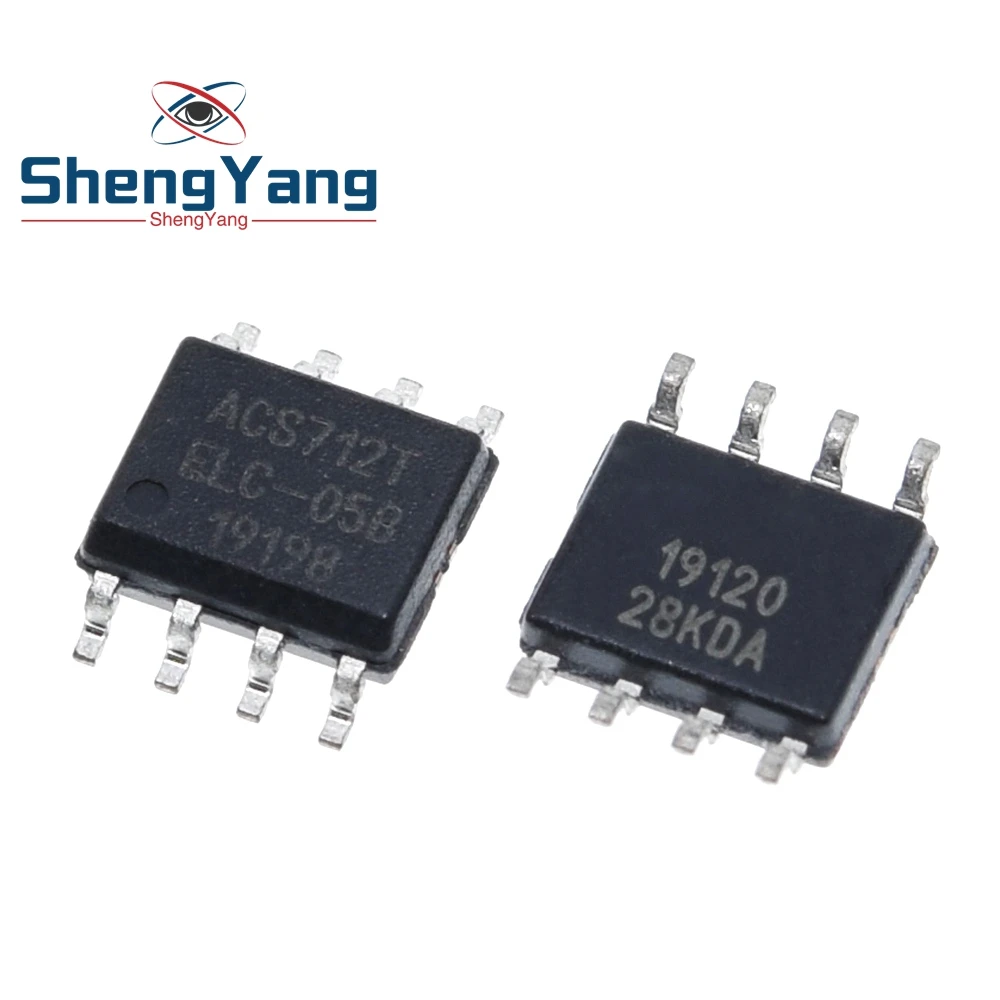5 шт./лот ALLEGRO ACS712 ACS712T ACS712ELCTR 05B 5A 5V BI 8 SOIC Датчик тока IC (ACS712ELCTR T)|Интегральные схемы| |