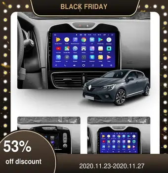 

Android 10 Car radio DVD Player 360 Panoramic Camera For Renault Clio 4 2013+ Multimedia Radio Auto GPS Navigation Carplay DSP