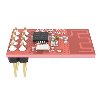 

2pcs 2.4GHz Wireless Communication Transceiver Module,1Mw, PCB antenna, SPI hardware module nRF24L01 Wireless RF module