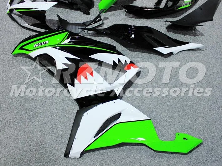 ABS Полный комплект обтекателя подходит для Kawasaki ZX6R 2013 Обтекатели ZX-6R ниндзя 636 599 акула