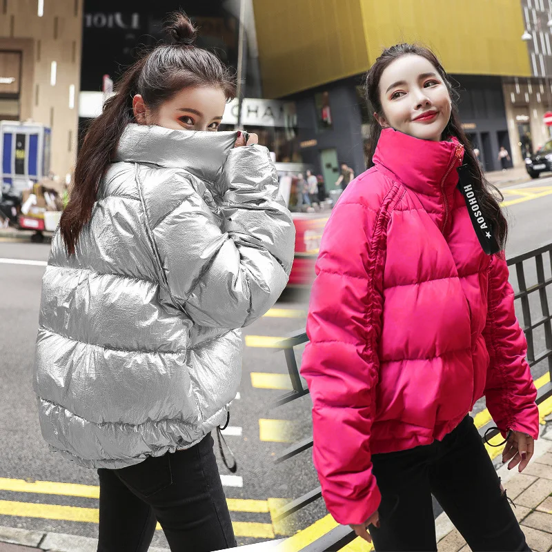 

Double Purpose Cotton-padded Clothes Women's 2018 New Style Winter Coat down Coat Short Cotton Coat Students Korean-style Thick