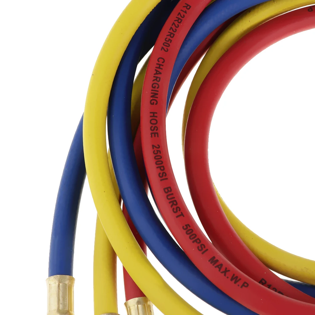 R410A 1/" короткий зарядный шланг Без шарового запорного клапана HVAC инструмент