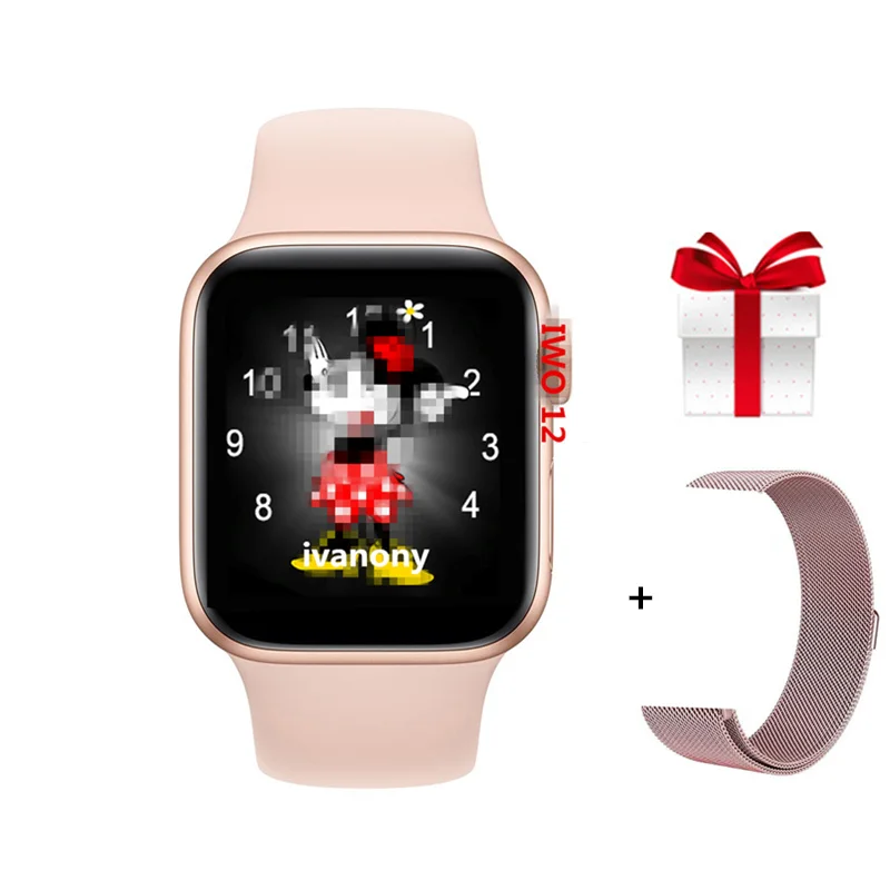  IWO 12 Pro Smartwatch IP68 Waterproof ECG Smart Watch IWO 12 Plus 44mm Series 5 Upgrade for IWO 11  - 4000323090815