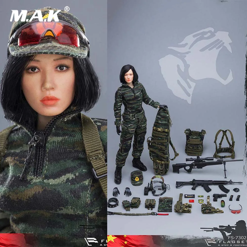 1/6 весы FS 73021 женская Соломенная Снайпер фигурку китайский снег LEOPARO коммандос