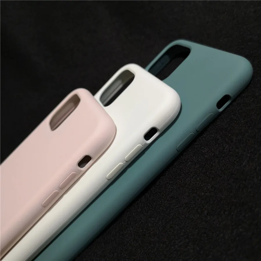 100 шт/партия жидкий силиконовый чехол для iPhone 11 Pro Max чехол силиконовый чехол для iPhone 11 Pro Чехол для телефона чехол