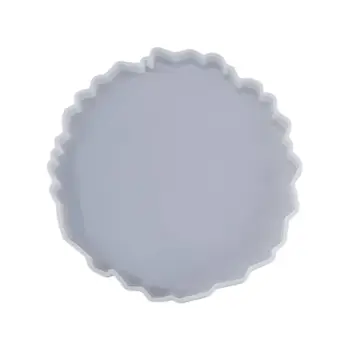 

Silicone Crystal Epoxy Resin Mold Irregular Wave Coaster Mat Casting Mould Handmade DIY Crafts Decoration Making Tool