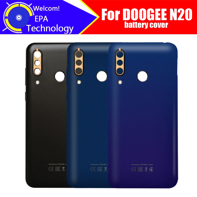 Чехол для аккумулятора DOOGEE N20 хорошее качество оригинальный прочный задний