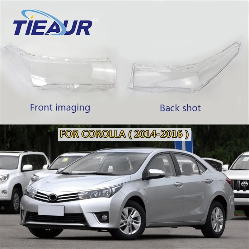 4 дверные фары Прозрачная крышка объектива для Toyota Corolla 07-19 лет модели замены