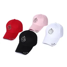 Лидер продаж, модные шляпы для папы, Повседневная Кепка с железным кольцом, бейсболка, Кепка в стиле хип-хоп, летняя кепка от солнца, Регулируемая Кепка, модная женская шапка