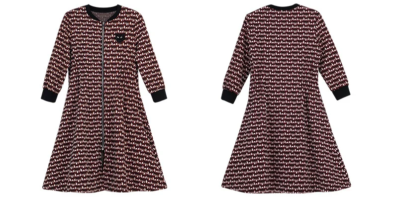 L~ 4XL 5XL геометрическое платье-Тренч с коротким рукавом, красное Трикотажное короткое модное платье на молнии размера плюс, женская одежда, AOFULI A4132