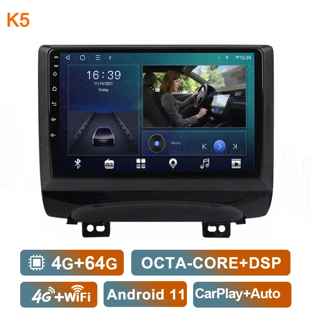 best dvd player for car Octa Core Android 11 Car Radio GPS for JAC Refine S3 2013-2016 Autoradio 2 DIN Multimedia Video Player Stereo Audio Carplay DSP pioneer double din radio Car Multimedia Players