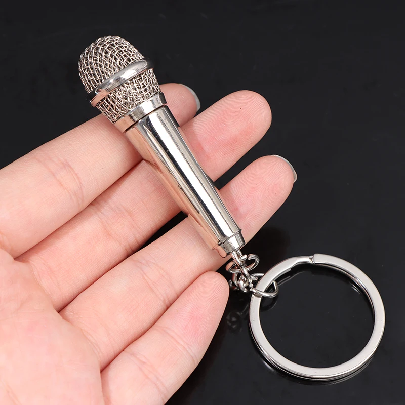 New Arrival 6*2cm Keychain Cute Design Music Gifts Key Chain Key Ring