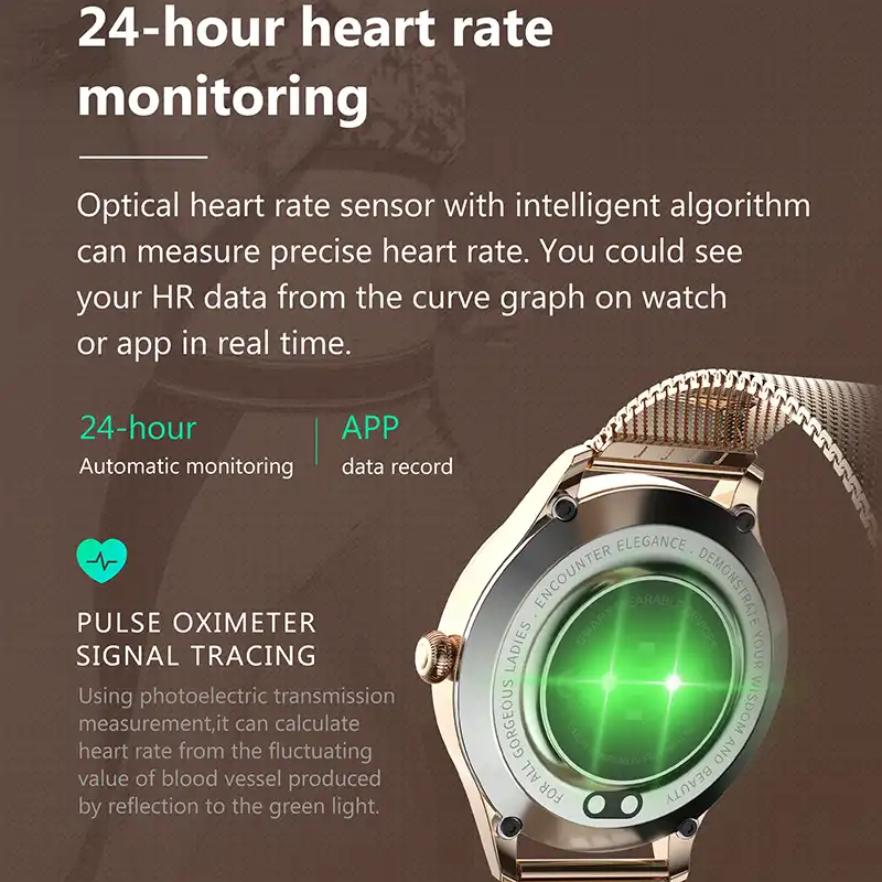 bright wrist smart watch