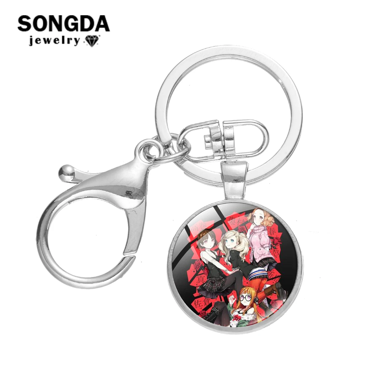SONGDA новинка Аниме игра Persona 5 P5 брелок футаба Сакура Анна такамаки Макото ниидзима