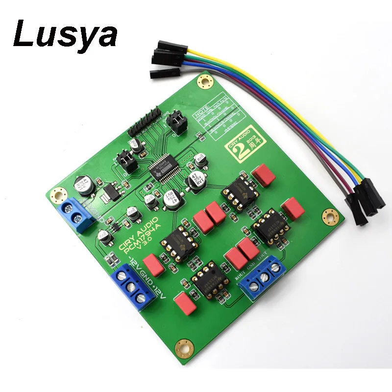 New PCM1794A I2S HIFI Decoding Module 24Bit 192K for Hifi Amplifier Dual 12V F3-012 | Электроника