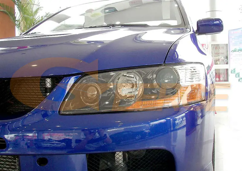 Для Mitsubishi Lancer Evo 7 8 9 2002 2007 ультра яркий SMD LED Ангельские Глазки набор колец Дневной