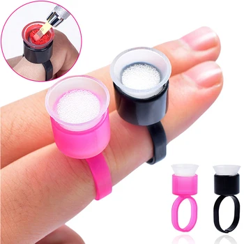50pcs Tattoo Ink Ring Cups Cap Disposable 50pcs Tattoo Ink Ring Cups Cap Disposable