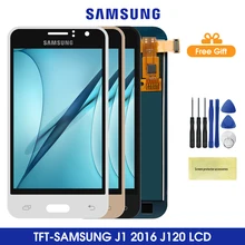 ЖК-дисплей 4,5 ''J120 для Samsung Galaxy J1 2016, ЖК-дисплей с сенсорным экраном и дигитайзером в сборе для Samsung J120, J120F, J120H, J120M