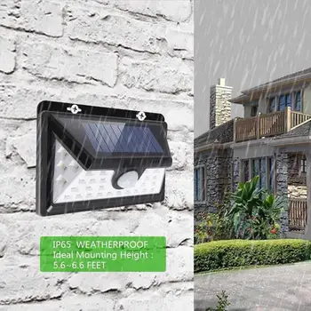 

Solar Lamp 118 LED PIR Motion Sensor Lamp Outdoors Lamp Security Waterproof Lights Solar Light Solar Garden Wall IP65 Emerg