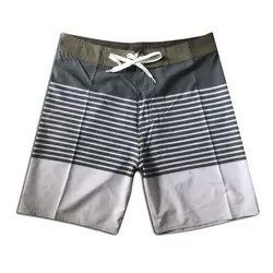 ASFTWO эластичные полосатые шорты для серфинга мужские быстросохнущие пляжные шорты Плавки мужские спортивные серые шорты оптом